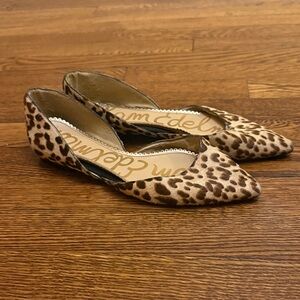 Sam Edelman Leopard Print Flats